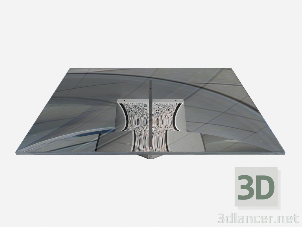 modello 3D Caffè tavolo 1 wilton - anteprima