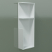 3d model Vertical shelf (90U19003, Glacier White C01, L 24, P 12, H 72 cm) - preview