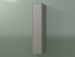 Armario de pared con 1 puerta (8BUADCD01, 8BUADCS01, Clay C37, L 24, P 24, H 120 cm)