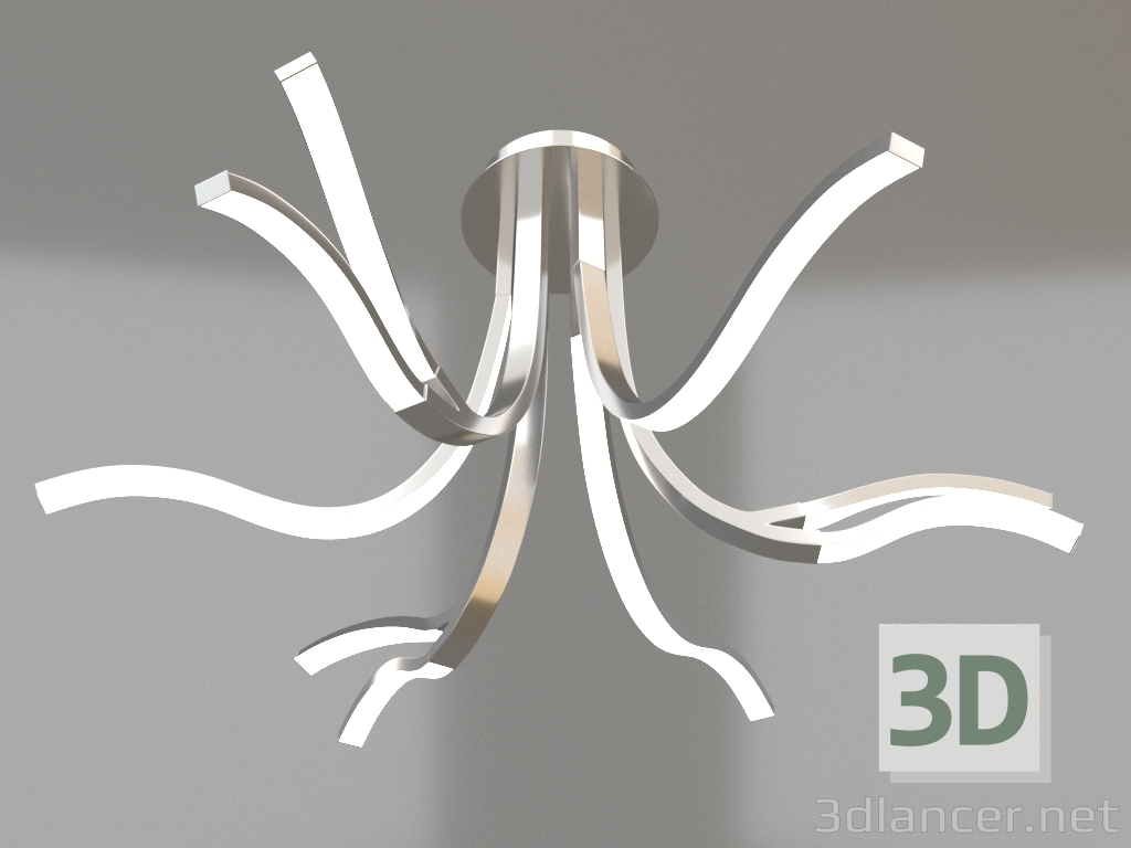 3d model Ceiling chandelier (6105) - preview