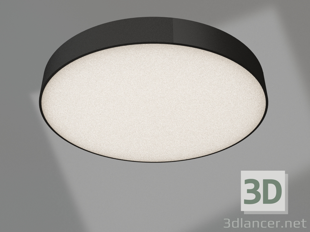 modello 3D Lampada SP-PLATO-R1000-115W Day4000 (BK, 120 gradi, 230V) - anteprima