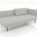 3d model End sofa module 190 right (option 2) - preview