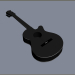 modèle 3D de Guitare acheter - rendu