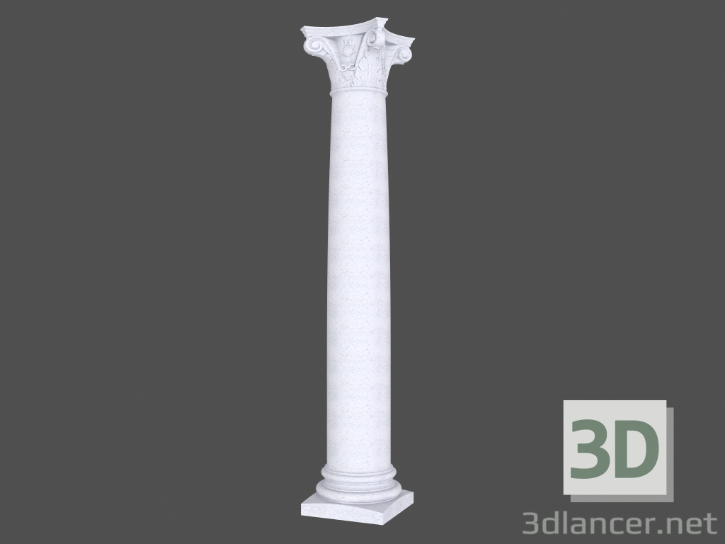 3D modeli Sütun (K59K) - önizleme