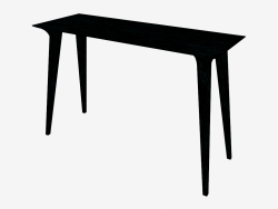 Console table (black stained ash 40x110)