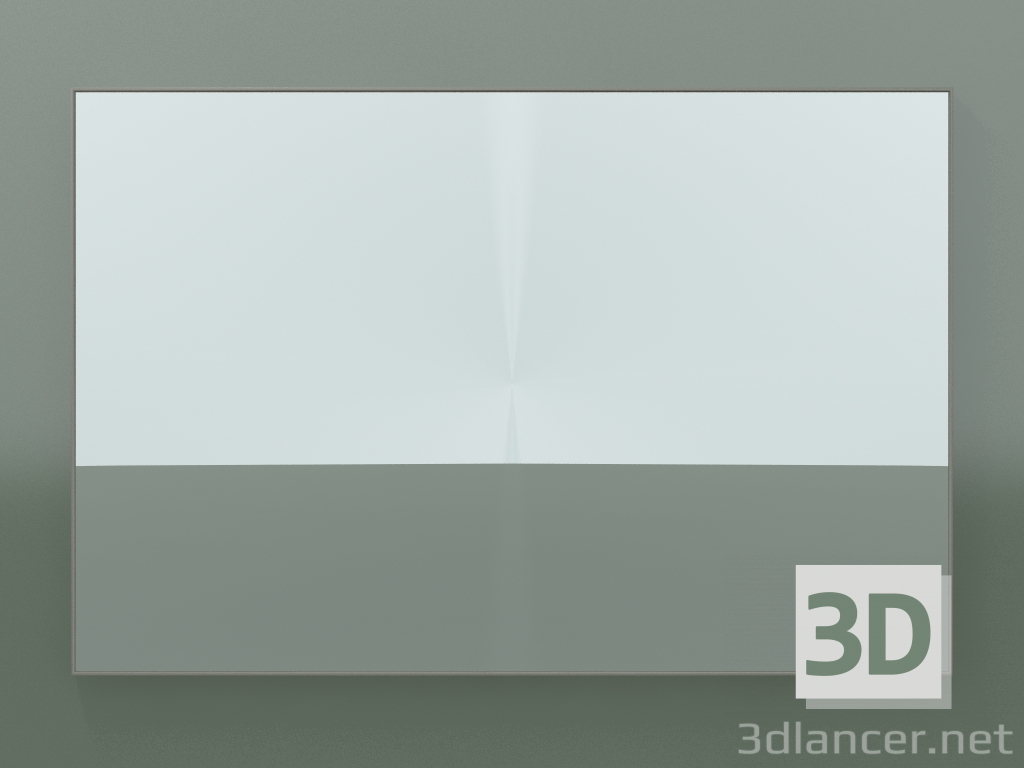 Modelo 3d Espelho Rettangolo (8ATGD0001, Clay C37, Í 96, L 144 cm) - preview