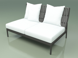 Módulo de sofá central 106 (cinto cinza)