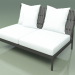 3d model Central sofa module 106 (Belt Gray) - preview