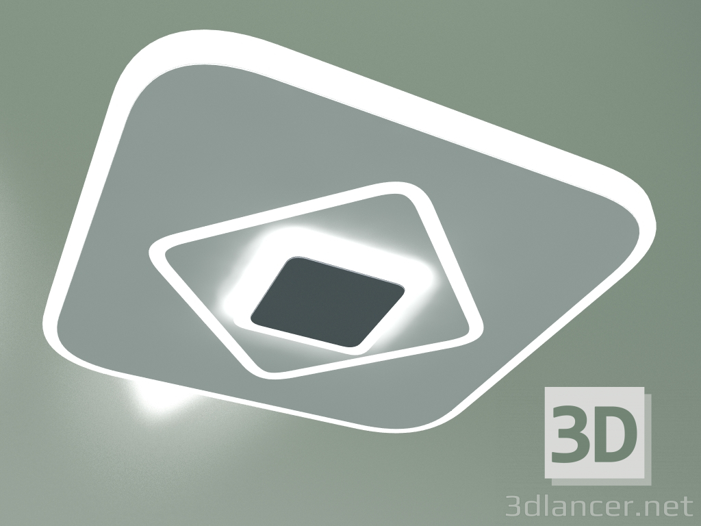 3D modeli Tavan LED lambası Sadece 90218-1 (beyaz-gri) - önizleme