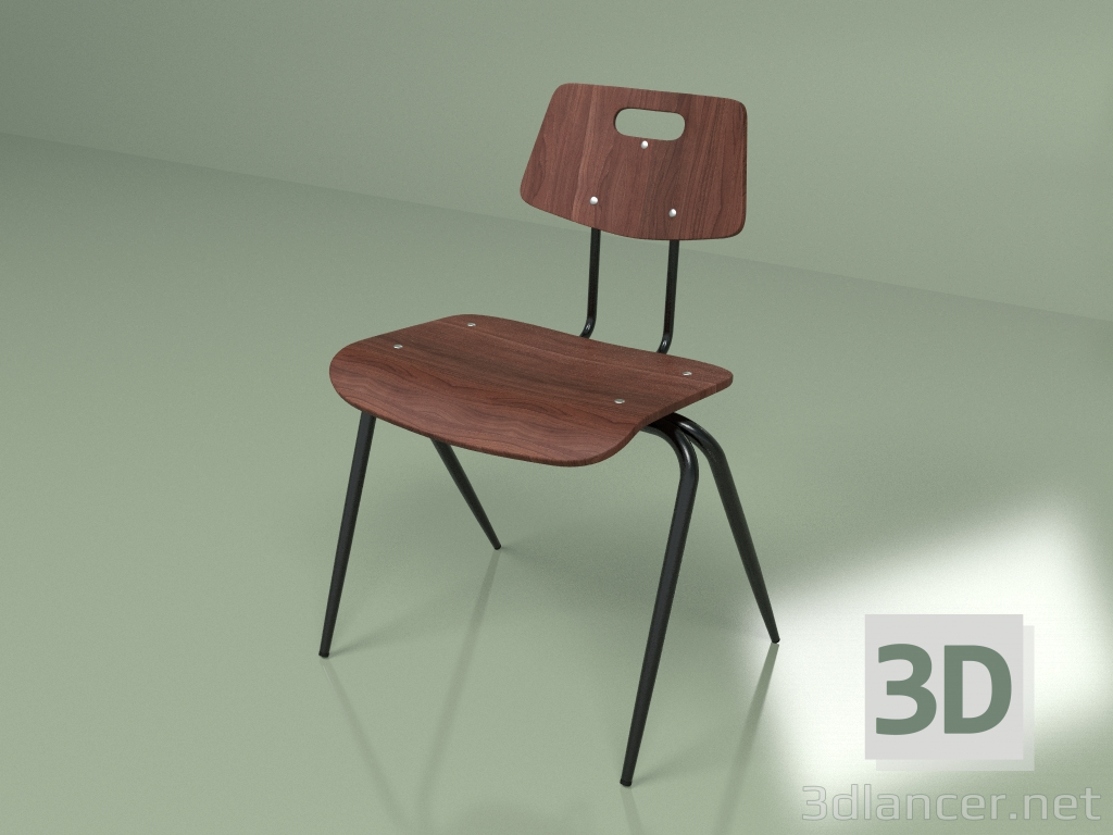 3d model silla silla - vista previa