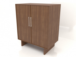 Шкаф W 02 (1000x600x1200, wood brown light)