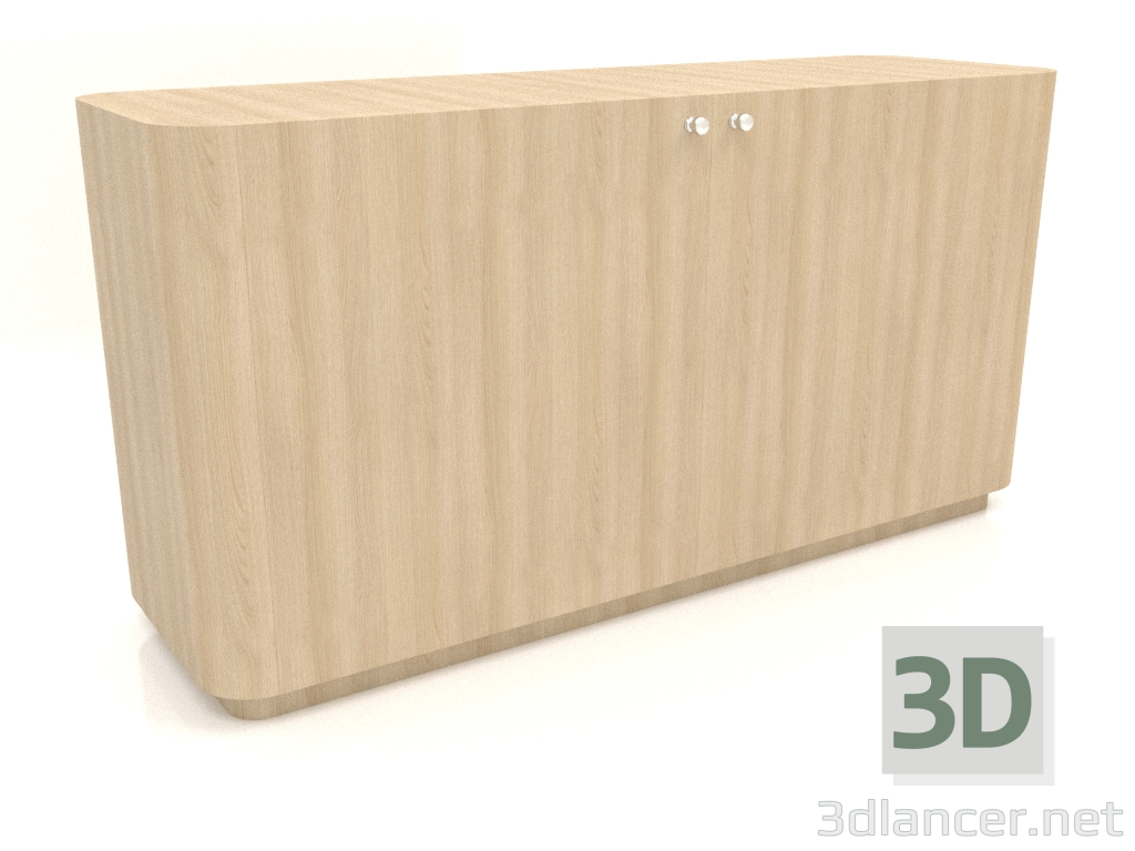 3D Modell Schrank TM 031 (1460x450x750, Holz weiß) - Vorschau