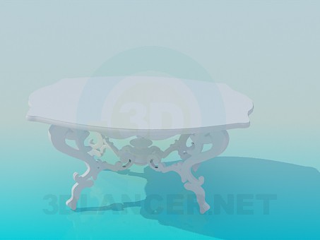 3d model Coffee Table - preview 3d model Coffee Table - preview