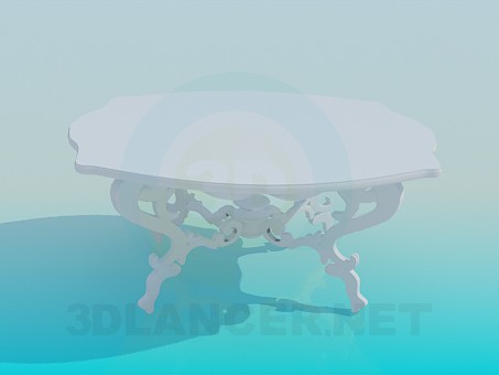 3d model Coffee Table - preview 3d model Coffee Table - preview
