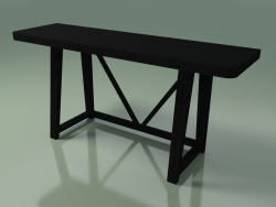 Folding console table (51, Black)
