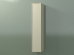 Armário de parede com 1 porta (8BUADCD01, 8BUADCS01, Bone C39, L 24, P 24, H 120 cm)