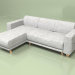 3D Modell Sofa Classy Sophie mit Canapee links - Vorschau
