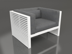 लाउंज कुर्सी (सफ़ेद)