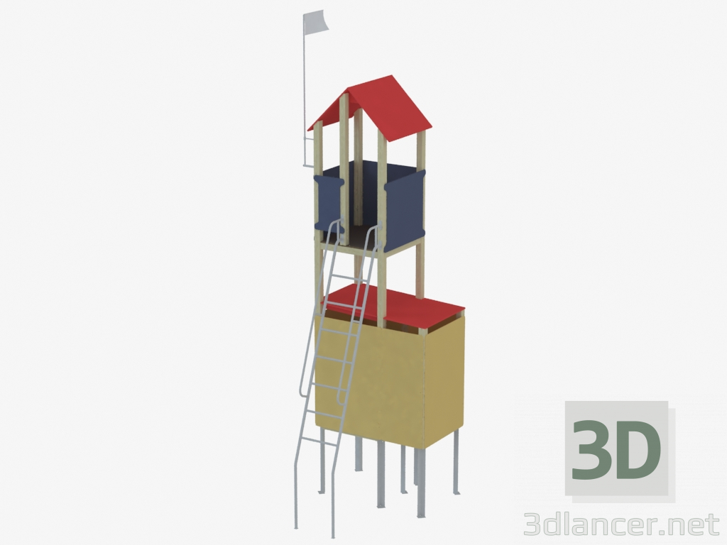 modello 3D Elemento di miglioramento (magazzino) (9038) - anteprima