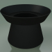 3d model Giravolta Vase - C vase (Matt Black) - preview