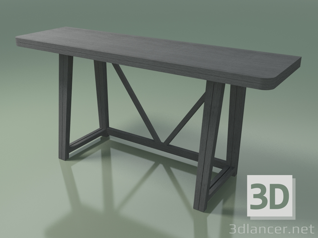 3D modeli Katlanır konsol masası (51, Gri) - önizleme