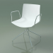 3d model Chair 0257 (swivel, with armrests, polypropylene PO00101) - preview
