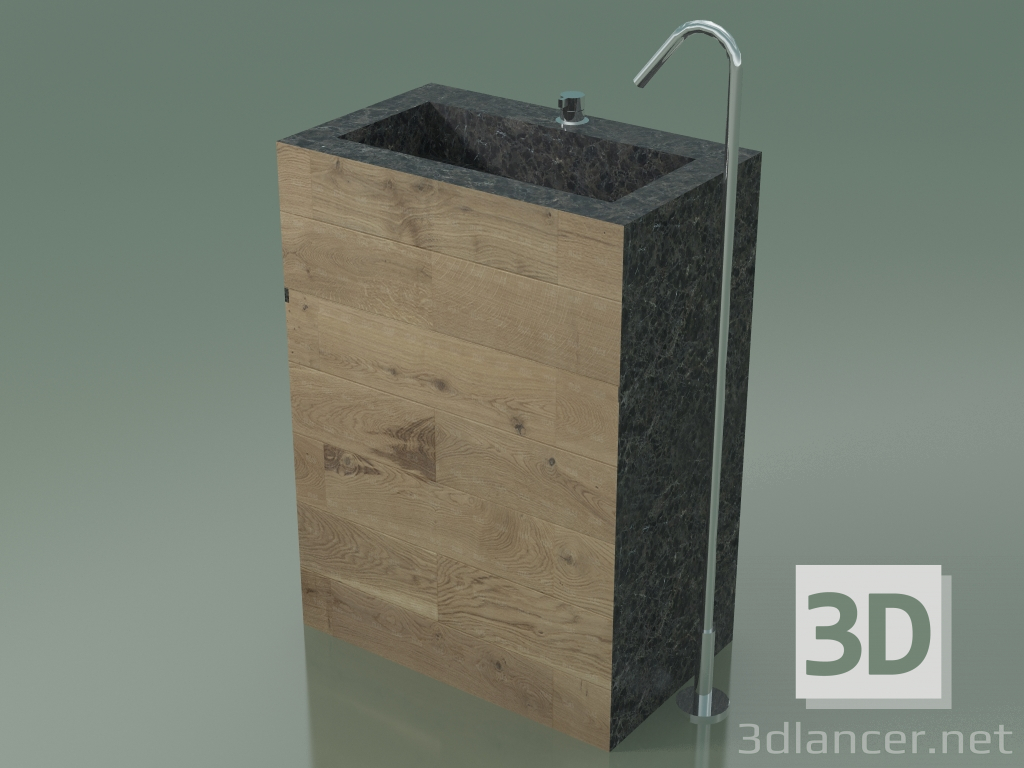 3D Modell Waschbecken (D13) - Vorschau