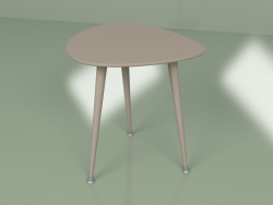 Side table Drop monochrome (coffee)