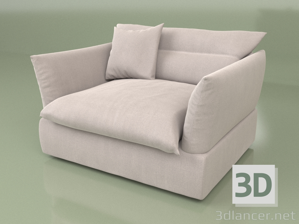3D Modell Sessel Ralf - Vorschau