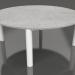 modèle 3D Table basse D 90 (Blanc, DEKTON Kreta) - preview