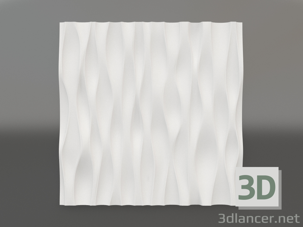 modello 3D Pannello 3D 009 - anteprima