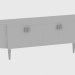 modèle 3D Armoire basse JULIAN LOW CABINET (265X54XH99) - preview