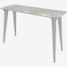 3d model Console table (white stained ash 40x110) - preview