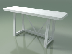 Folding console table (51, White)