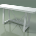 3d model Folding console table (51, White) - preview
