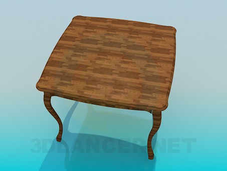 3d model Tea table - preview 3d model Tea table - preview
