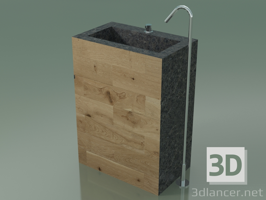 3D Modell Waschbecken (D14) - Vorschau