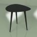 3d модель Приставний стіл Крапля монохром (чорний) – превью