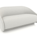 modèle 3D Canapé-lit pour 2 personnes (plié) - preview
