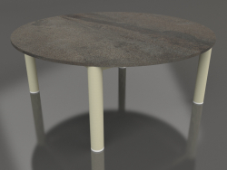 Table basse D 90 (Or, DEKTON Radium)