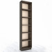 3D Modell Garderobe "Canto moderne Leder" - Vorschau