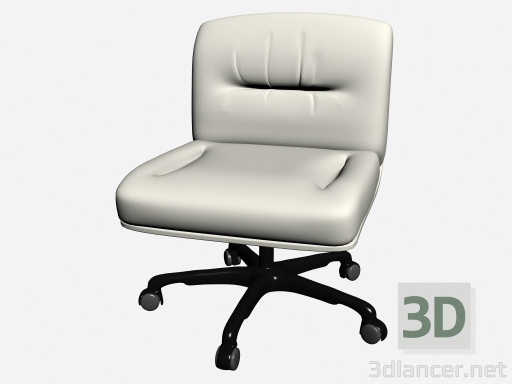 3D Modell Bürostuhl ohne Armlehnen Sollege 3 - Vorschau