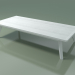 modèle 3D Table basse rectangulaire (56, blanc) - preview