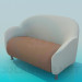 3D modeli Çift Kişilik koltuk - önizleme