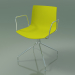 3d model Chair 0257 (swivel, with armrests, polypropylene PO00118) - preview