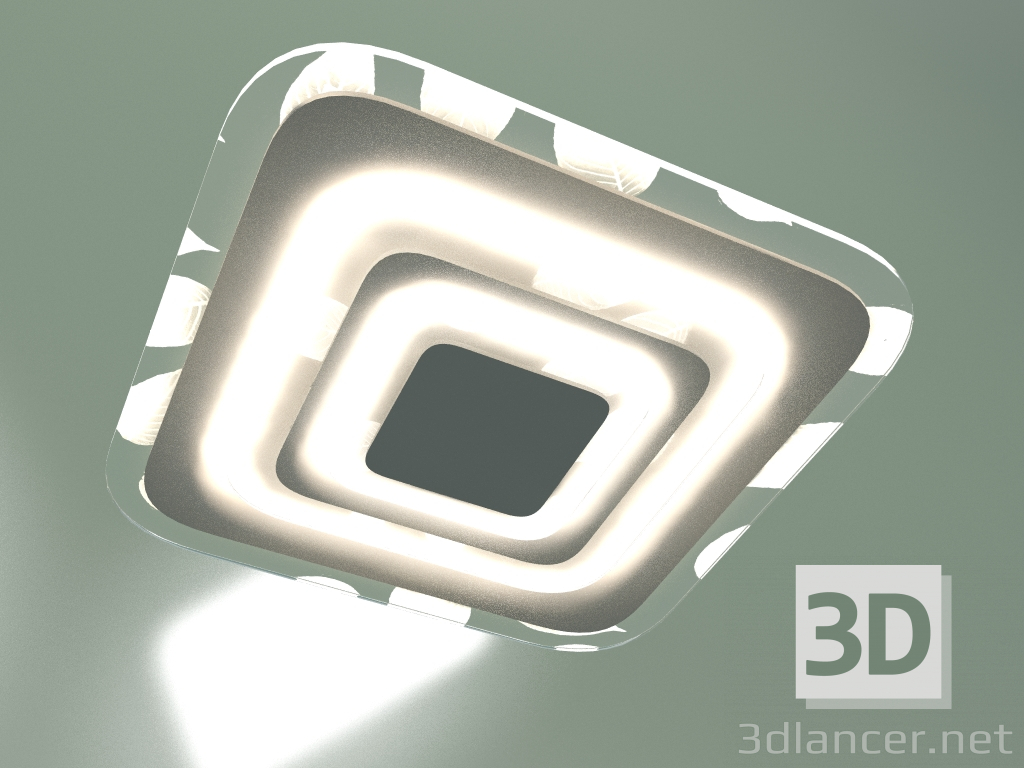 3D modeli Tavan LED lambası Floris 90222-1 (beyaz) - önizleme