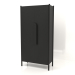 3d model Wardrobe with short handles W 01 (1000x450x2000, wood black) - preview