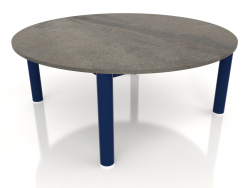 Coffee table D 90 (Night blue, DEKTON Radium)