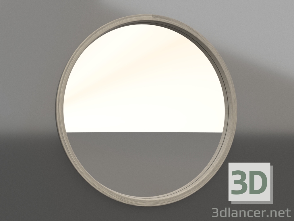 modello 3D Specchio (rovere schiarito) - anteprima modello 3D Specchio (rovere schiarito) - anteprima