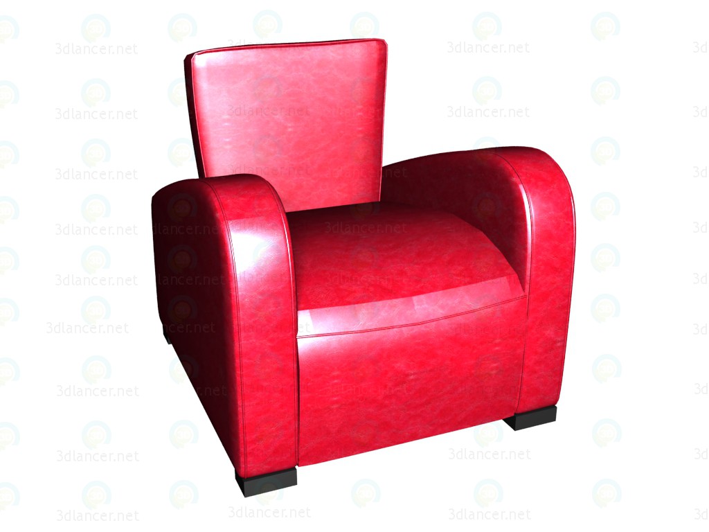 3d model Armchair Emily - preview